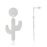 Boucles d oreilles acier - vue 1