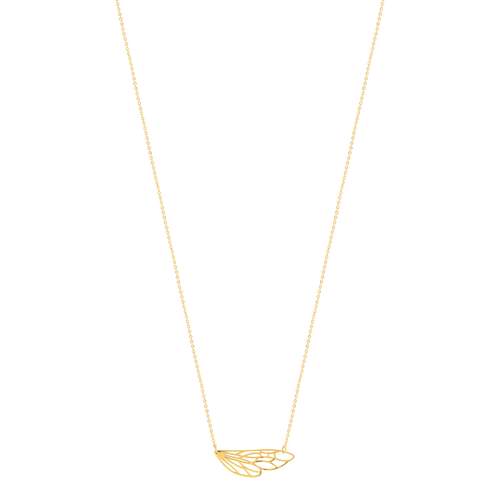Collier acier dore 50 cm