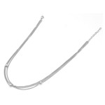 Collier acier 47 cm - vue 1
