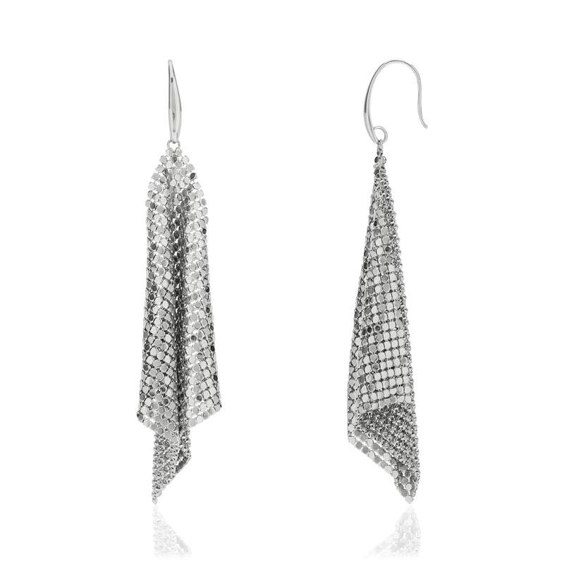 Boucles d oreilles acier - vue 1