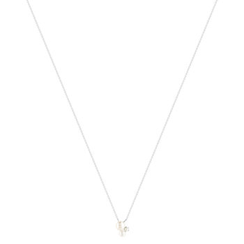 Collier argent 925 perles de Chine 45cm