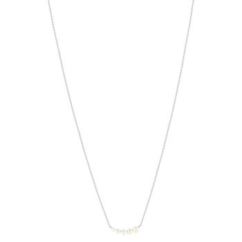 Collier argent 925 perles de Chine 45cm