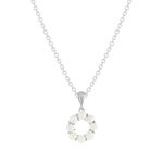 Collier argent 925 perles de Chine 45cm - vue 1