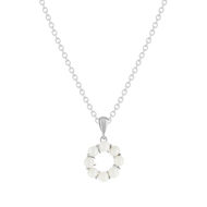 Collier argent 925 perles de Chine 45cm