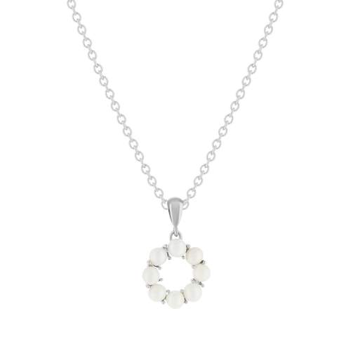 Collier argent 925 perles de Chine 45cm