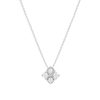 Collier argent 925 et zirconias45cm - vue V1