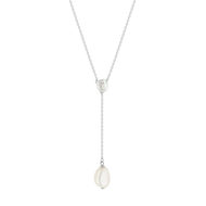 Collier argent 925 perles de Chine 45cm