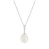 Collier argent 925 perle de Chine45cm - vue V1