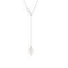 Collier argent 925 perle de Chine 45cm - vue V1