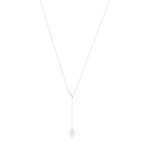Collier argent 925 perle de Chine 45cm - vue 2