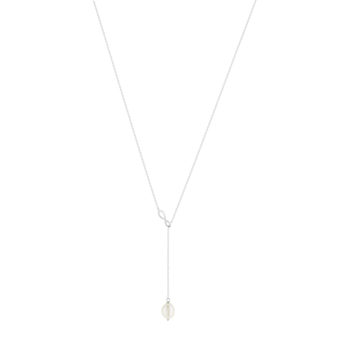 Collier argent 925 perle de Chine 45cm