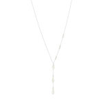 Collier argent 925 perles de Chine 45cm - vue 2