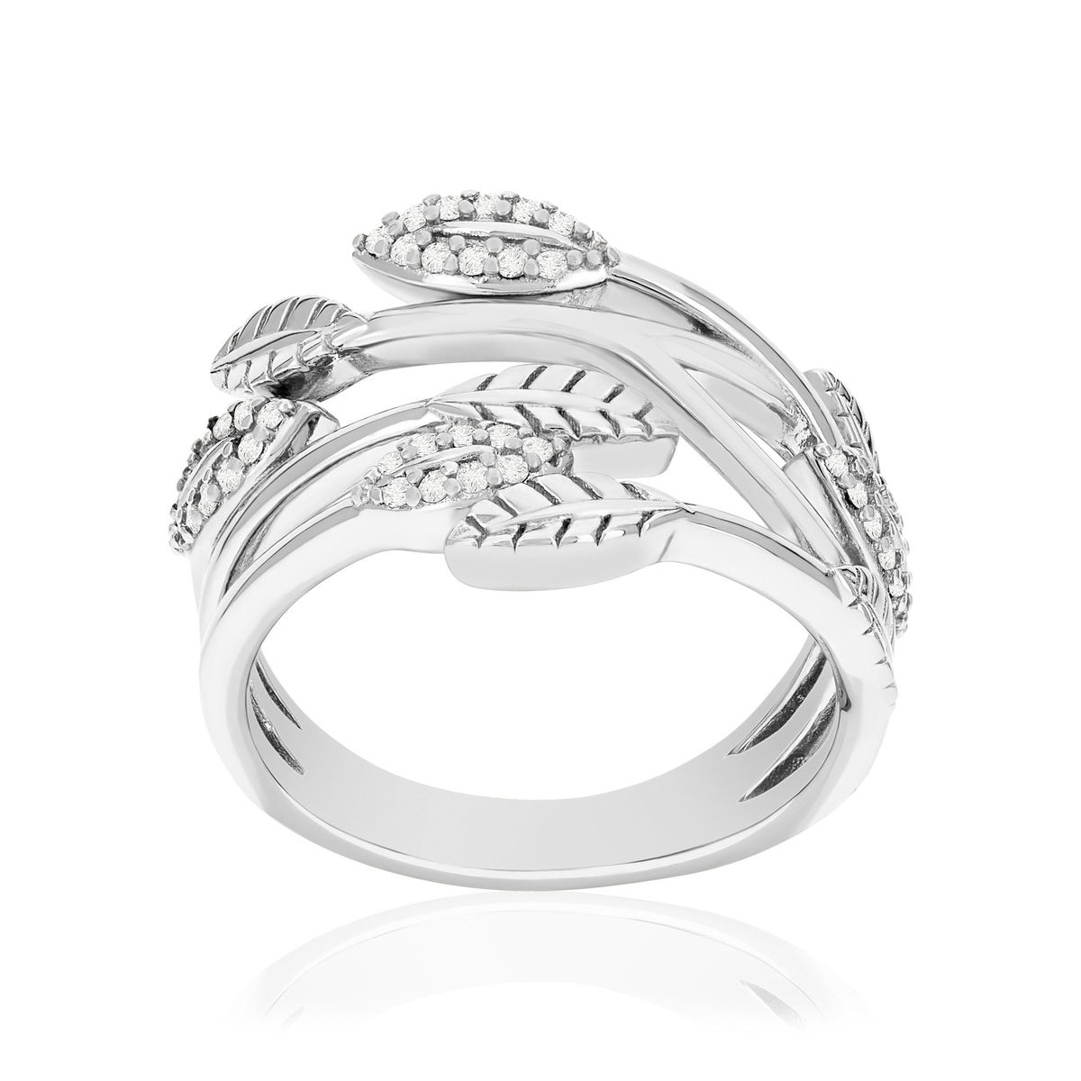 Bague argent 925 et zirconias