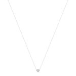 Collier argent 925 et zirconias 45cm - vue 2