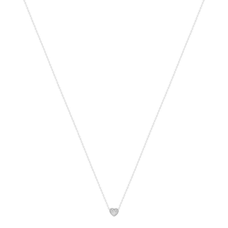 Collier argent 925 et zirconias 45cm - vue 2