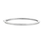 Bracelet argent 925 et zirconias 20cm - vue 1