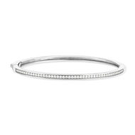 Bracelet argent 925 et zirconias 20cm