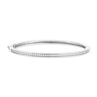 925 silver and zirconia bracelet 20cm