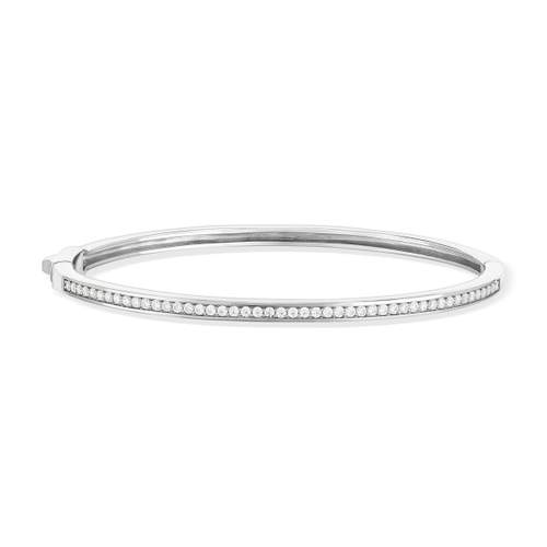 Bracelet argent 925 et zirconias 20cm