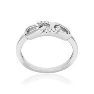 Bague argent 925 et zirconias