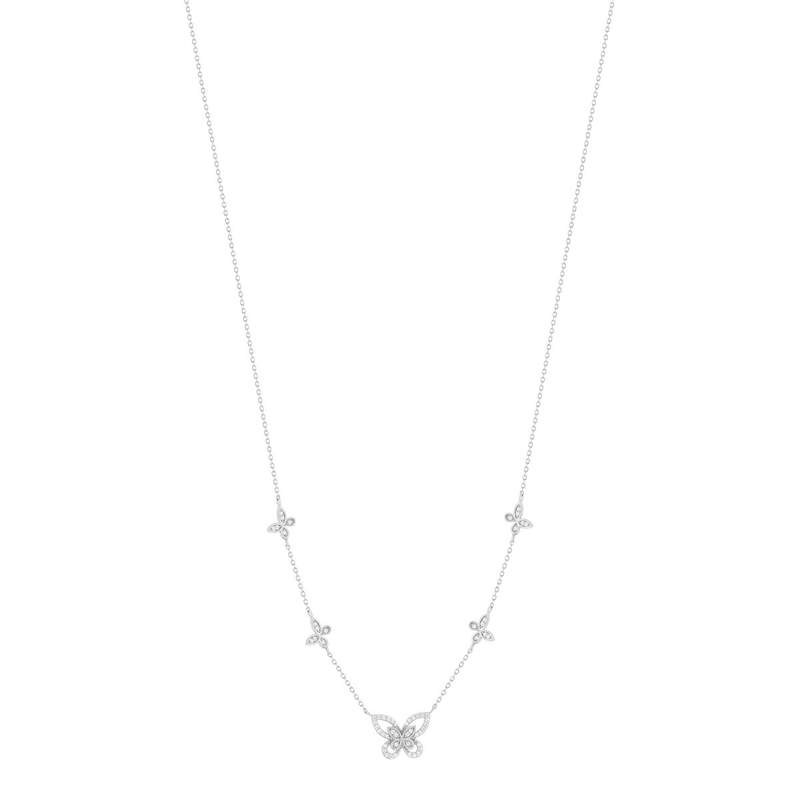 Collier argent 925 et zirconias 45cm - vue 2
