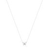 Collier argent 925 et zirconias 45cm - vue V2