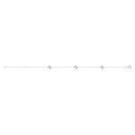 Bracelet argent 925 et zirconias 19cm - vue 2