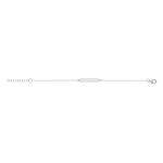 Bracelet argent 925 et zirconias 19cm - vue 2