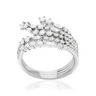 Bague argent 925 et zirconias