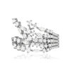 Bague argent 925 et zirconias - vue V3