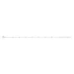 Bracelet argent 925 et zirconias 19cm - vue 2