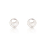 Boucles d'oreilles or 750 jaune perles de culture de Chine - vue 1