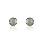 Boucles d'oreilles or 750 jaune perles de Tahiti - vue D1