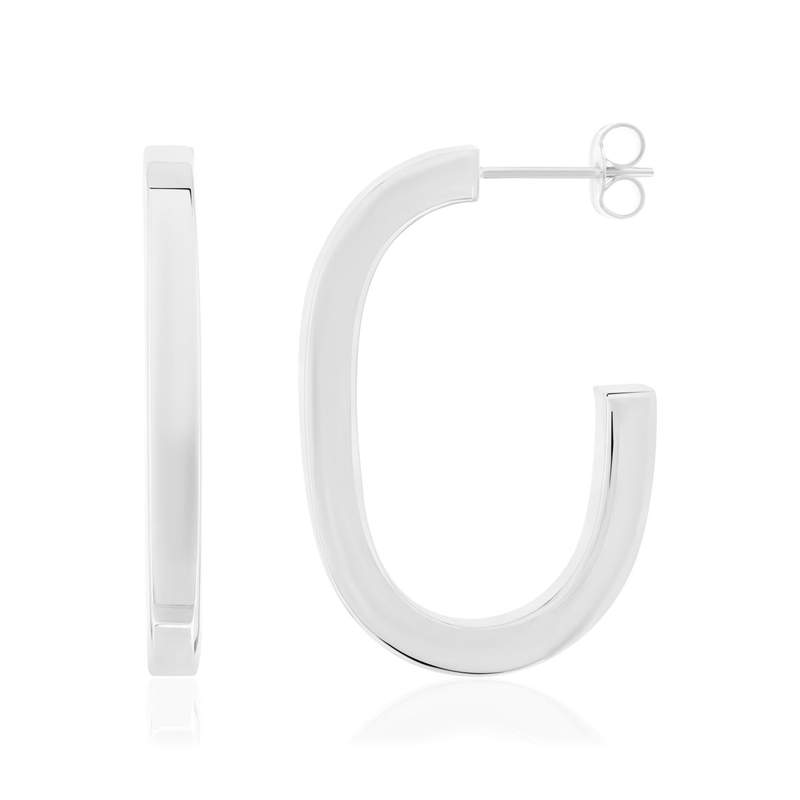 Boucles d'oreilles argent 925 - vue 1