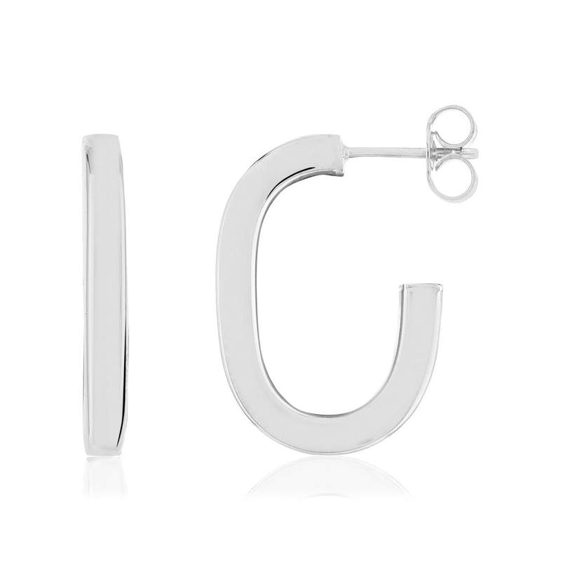 Boucles d'oreilles argent 925 - vue 1