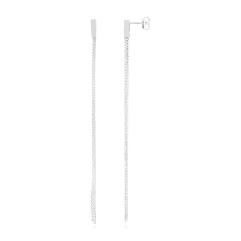 Boucles d'oreilles argent 925 - vue 1