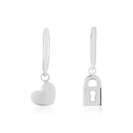 Boucles d'oreilleS argent 925