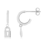 Boucles d'oreilleS argent 925 - vue D2