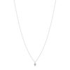 Collier argent 925 zirconias 45 cm - vue V2