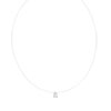 Collier argent 925 zirconia 45 cm - vue V1