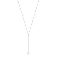 Collier argent 925 zirconia 45 cm