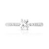 Bague argent 925 zirconias - vue V3