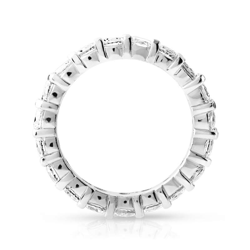 Alliance argent 925 zirconias tour complet - vue 2