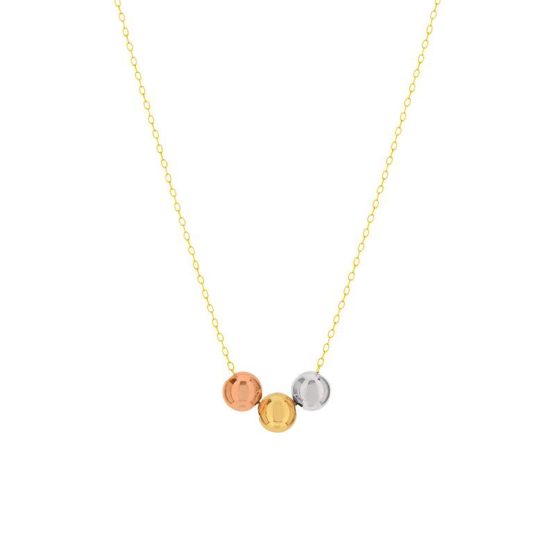 Collier 3 ors 375 46 cm - vue 1