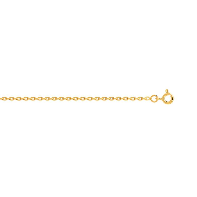 375 STERLING SILVER FORCAT CHAIN, 45 CM - View 1