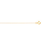 Chaine or 375 maille forcat 40 cm - vue 1