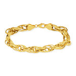 375 geelgouden armband 18,5 cm - zicht 2