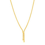 Collier or 375 jaune 43 cm - vue 1