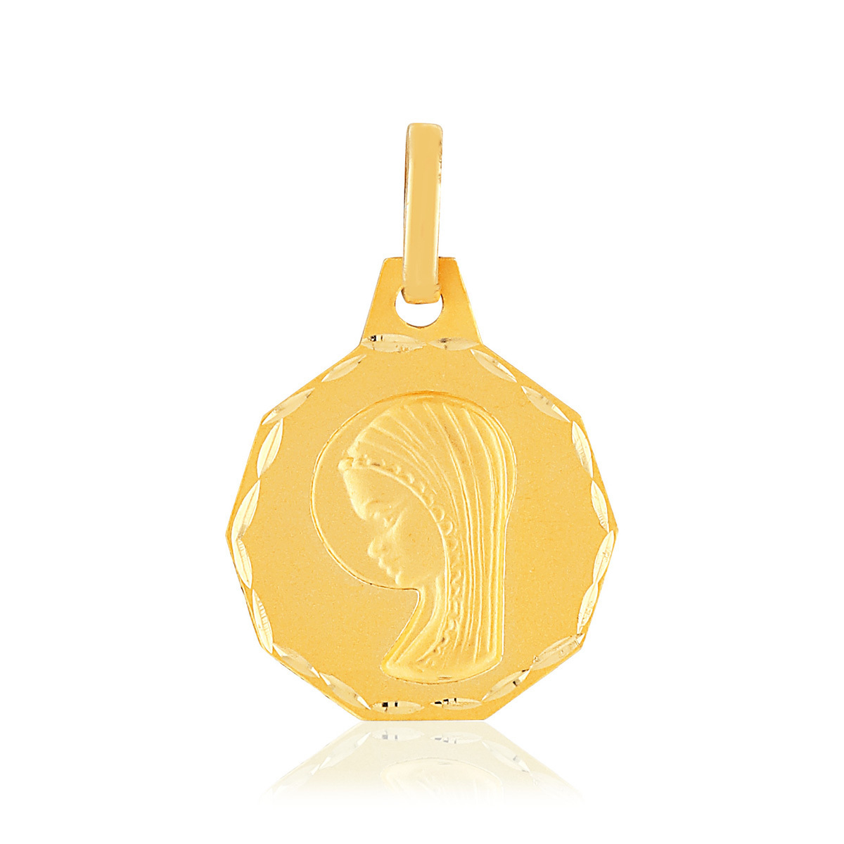 Médaille or jaune 375