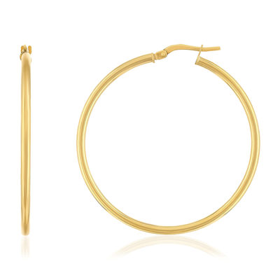 Créoles or 375 jaune